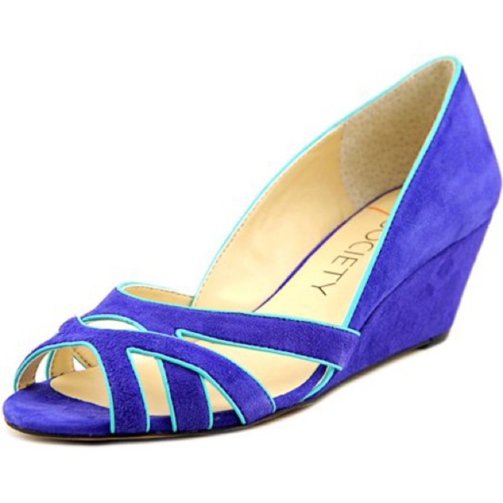 Sole Society Danna Wedges - Open toe - Size 8